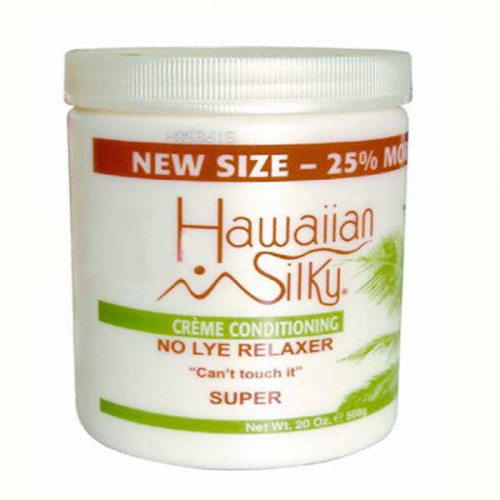 Hawaiian Silky Creme Conditioning No Lye Relaxer Super 20oz